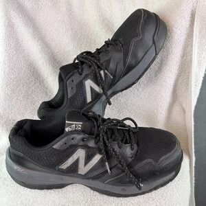 New Balance Industrial 589 Mens Composite Toe Shoes Sz 13 2E WIDE Black Rev Lite